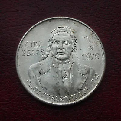 Mexico 1978 Silver 100 Pesos • £18