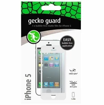 $15 • Buy Gecko GG700205 Wht Matte Screen Protector Guard Full Coverage For Apple IPhone 6