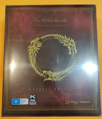 Elder Scrolls Online Imperial Edition PC Figure Art Book Map Bethesda Collectors • $300