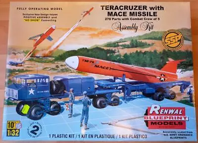 NIB KIT Renwal Blueprint Models TERACRUZER MACE MISSILE NEW 1/32 Revell Monogram • $109.99