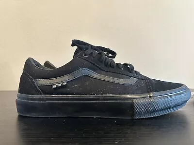 Size 10.5 - VANS Skate Old Skool Triple Black • $20