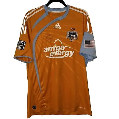 2010 MLS All Star Adidas Vtg Houston Dynamo Amigo Energy Soccer Jersey Astros XL • $65