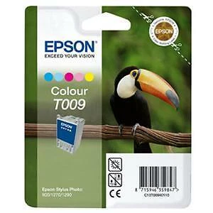 £95.05 • Buy Genuine Epson T009 5 Colour Ink Cartridges Stylus 900/1270/1290 C13T009401 Seal
