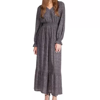 Michael Kors Women's Paisley Peasant Maxi Dress Size XL NWT • $54.99