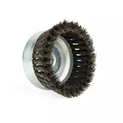 Lincoln Electric 6  Single Row Knotted Cup Brush 5/8 In. Arbor KH297 New • $14.50