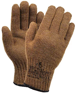 Rothco Coyote Brown Glove Liners - Wool & Nylon Winter Gloves Liner • $8.99