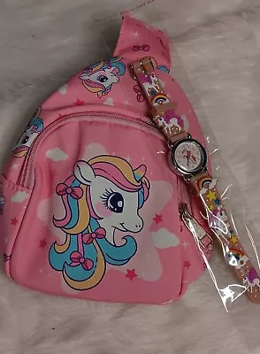 My Little Pony Tiny Backpack With Watch NEW • $19.99