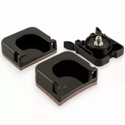 £16.99 • Buy Drift Adhesive HD Motorcycle Mount Kit Flat Curved Universal Clip For Drift HD