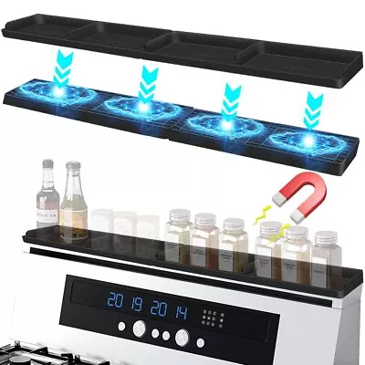 30Silicone Shelf Over Stove Spice Rack HolderKitchen Magnet Stove Top Shelf For • $13.56