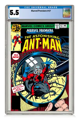 Marvel Premiere #47 CGC Graded 5.5 Marvel Comics  (Scott Lang Becomes Ant-Man) • $112.01