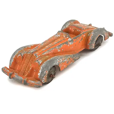 Orange 4.75  Manoil 708 Convertible Roadster Streamline Car Man Cave Barclay USA • $19.80