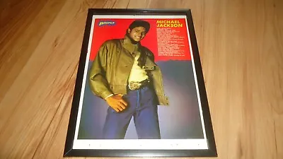 MICHAEL JACKSON(circa 1983)-framed Picture Profile • $17.67