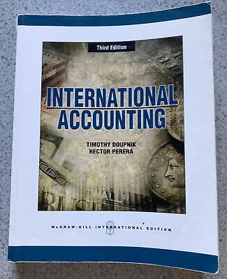 International Accounting Book Timothy Doupnik Hector Perera Third Ed McGraw-Hill • £15.99