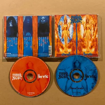 Morbid Angel – Heretic + Bonus Levels 2x CD (2003) Earache – MOSH 272 CD USA • $11.23