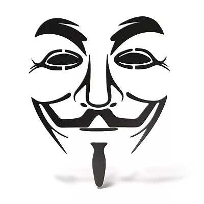 $8.41 • Buy Sticker V For Vendetta Adhesive Mural Decal Laptop Auto Moto Helmet Scooter/PVC