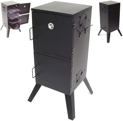 Bbq Smoker Charcoal Barbecue Grill 56513 Garden Cooker Patio Oven Roast • £162.48