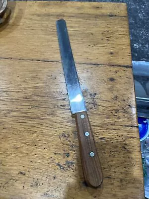 Vintage Dexter 40914 19  Chef's Butcher Knife W/14  Carbon Steel Blade Nice • $15