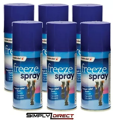 £6.25 • Buy Masterplast Freeze Spray Instant Pain Relief For Twist Sprain Muscle Pain