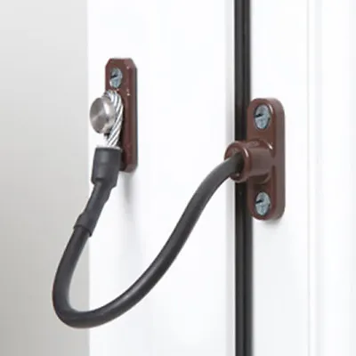 Jackloc Perma Window Cable Restrictor Brown (JACK-SW-B) • £19.90