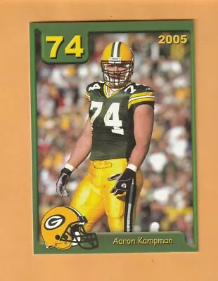 Aaron Kampman Green Bay Packers 2005 Police #12 Iowa Hawkeyes Parkersburg IA 3Z • $2.50