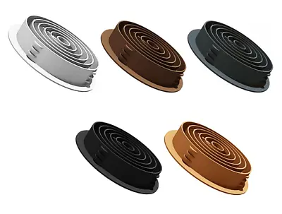 Soffit Vents - 70mm UPVC Soffit / Fascia / Roof / Eaves Push In Air Vent Discs • £6.95