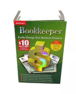 $25 • Buy MySoftware Bookkeeper Business Manager - Accounting And Payroll Software.