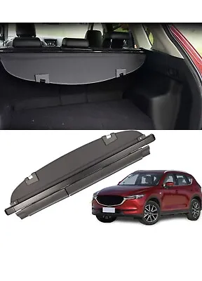 Retractable Rear Cargo Cover For 2017-2023 Mazda CX-5 Trunk Security Shade Black • $69.99