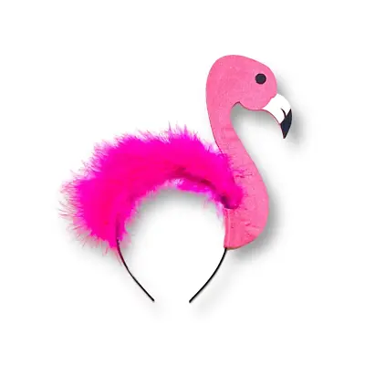 Pink Flamingo Headband Birthday Party Favors Halloween Costume Adult Kid Baby • $16.99