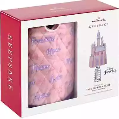 Hallmark Keepsake Disney Princess Christmas Miniature Tree Topper And Skirt 2022 • $11.66