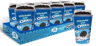 Oreo Milkshake With UHT Milk And Cocoa Biscuits Toppings 10 X 200ml • £22.68