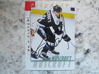 Toronto Maple Leafs Jaime Huscroft Signed Autographed 1998 Pinnacle Be A Player • $3