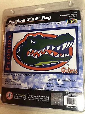 New Florida Gators Indoor/Outdoor Yard BSI Flag 36x60  Officially Licensed NCAA • $16.99