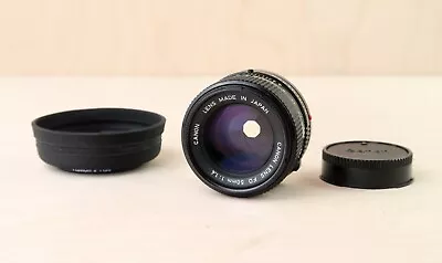 Canon FD 50mm 1:1.4 Fast Prime Lens • £75