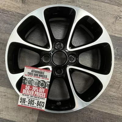 Smart USA 2016 2017 85465 Aluminum OEM Wheel Rim 15 X 5.5 CNC Black REAR • $297