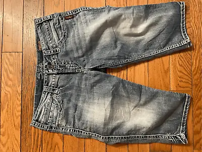 Silver Bermuda Shorts • $35