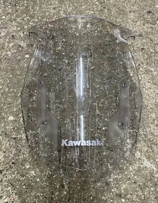 Used Genuine Kawasaki Z1000sx Standard Clear Windshield Screen 39154-0357 • £30