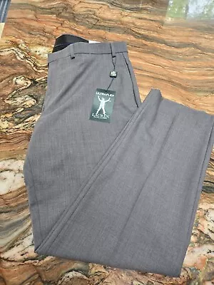 Lauren Ralph Lauren Dress Pants Mens Ultraflex 38x30 Medium Gray Nwt • $24.95