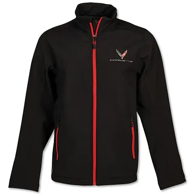 Ladies Or Mens Matrix Soft Shell Jacket With C8 Corvette Logo • $89.99