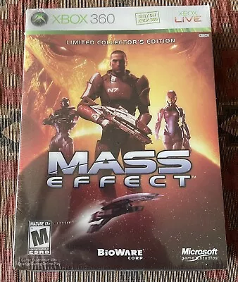 Mass Effect - Limited Collector’s Edition - (Xbox 360 - 2007) Factory Sealed • $360