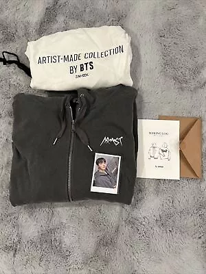 Bts Official Artist-made Collection Armyst Zip-up Hoody By Jungkook Black (m) • $75