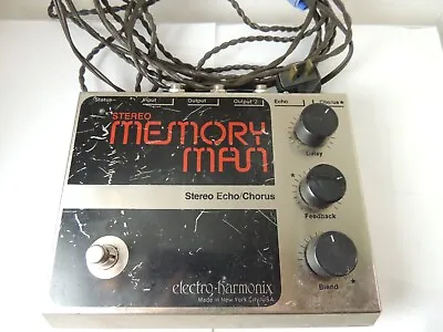 1983 Electro Harmonix Memory Man Stereo Echo/Chorus Effects Pedal Vintage • $349.99