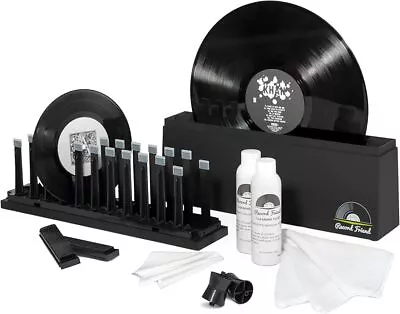 Vinyl Record Cleaning Machine Cleaner Kit Washer With Cleaning Care Solution NEW • $69.61