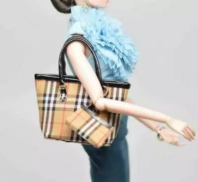 1:6 Miniature Doll Handbag/ Miniature Luxury Purse Doll Bag MJC60 • $33.34