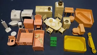 Lot Of 37 MARX Doll House Furniture Nice Condition • $64.50