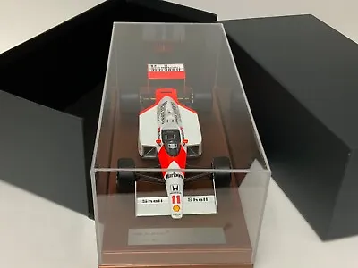 1/18 AB Models McLaren MP 4/4 From 1988 F1 Season Of A.Prost Leather Base • $299.95