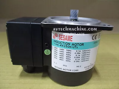 4IK25GN-UTS Sesame Induction Motor 3 Phase 460V • $160