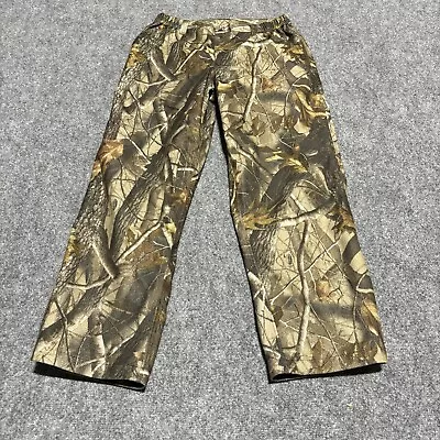 Field & Stream Realtree Hardwoods Pants Men's Medium Green Polyester 32x30 • $24.88