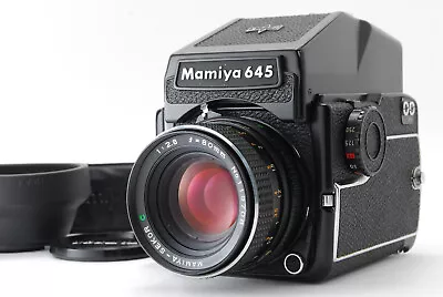 【EXC+5】 Mamiya M645 1000S Sekor C 80mm F/2.8 Camera AE Finder Lens From JAPAN • $399.99