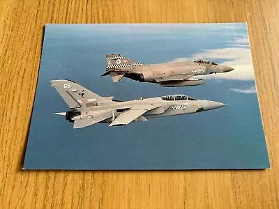 Royal Air Force Panavia Tornado & McDonnell-Douglas F-4 Phantom Postcard • £0.99