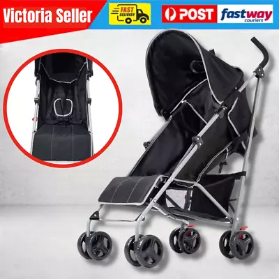 $135.95 • Buy New 2023 Lightweight Compact Baby Stroller Pram Easy Fold Travel Carry On Plane!